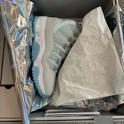 Jordan 11 Retro Adapt Dark Powder Blue Size 10 