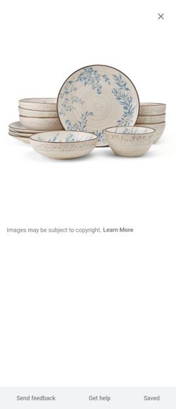 Pfaltzgraff Bella 12 Piece Dinnerware Set, Service For 4, Multicolor