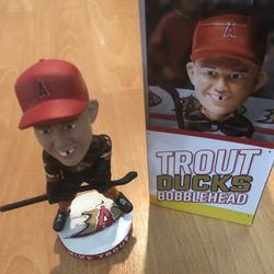 Mike Trout Bobblehead Angels Ducks