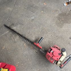 gas shindaiwa hedge trimmer