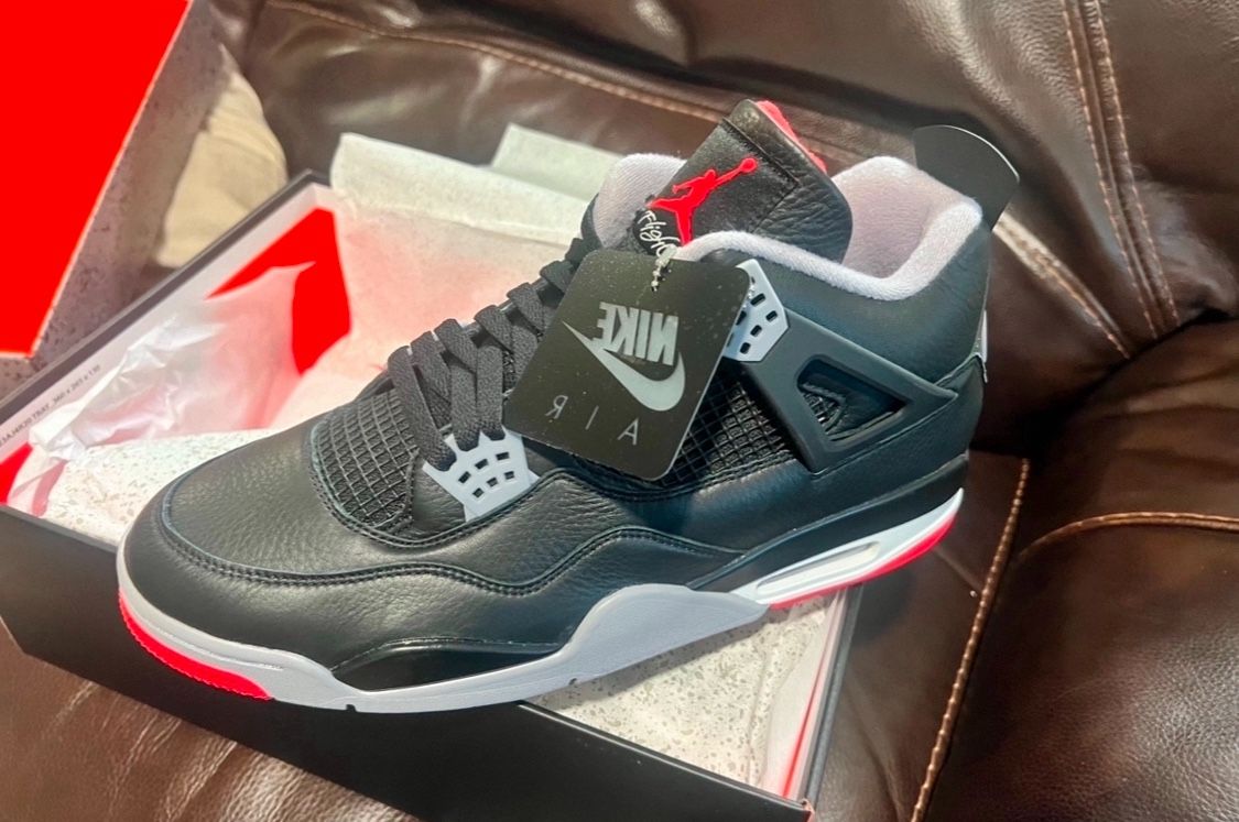 Size 13 Jordan Bred 4s DS $260