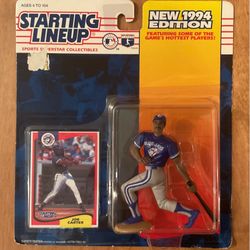 1994 New Edition Starting Lineup Joe Carter Toronto Blue Jays