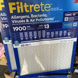 Fíltrete air filter 20x25x1 1900