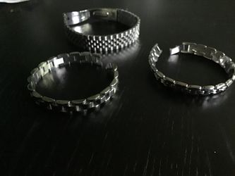 Stainless steel bracelets