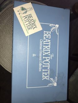 Beatrix Potter vintage ornaments