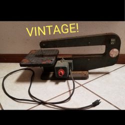 Vintage Saw Dremel Scroll