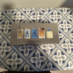 Dolce & Gabbana Men's Tiny 5 Bottle Travel 0.17 Fl.oz   Set