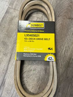 Sunbelt 1/2-in x 99.75-in Deck/Drive Belt, for 42-in Riding Mower/Tractors