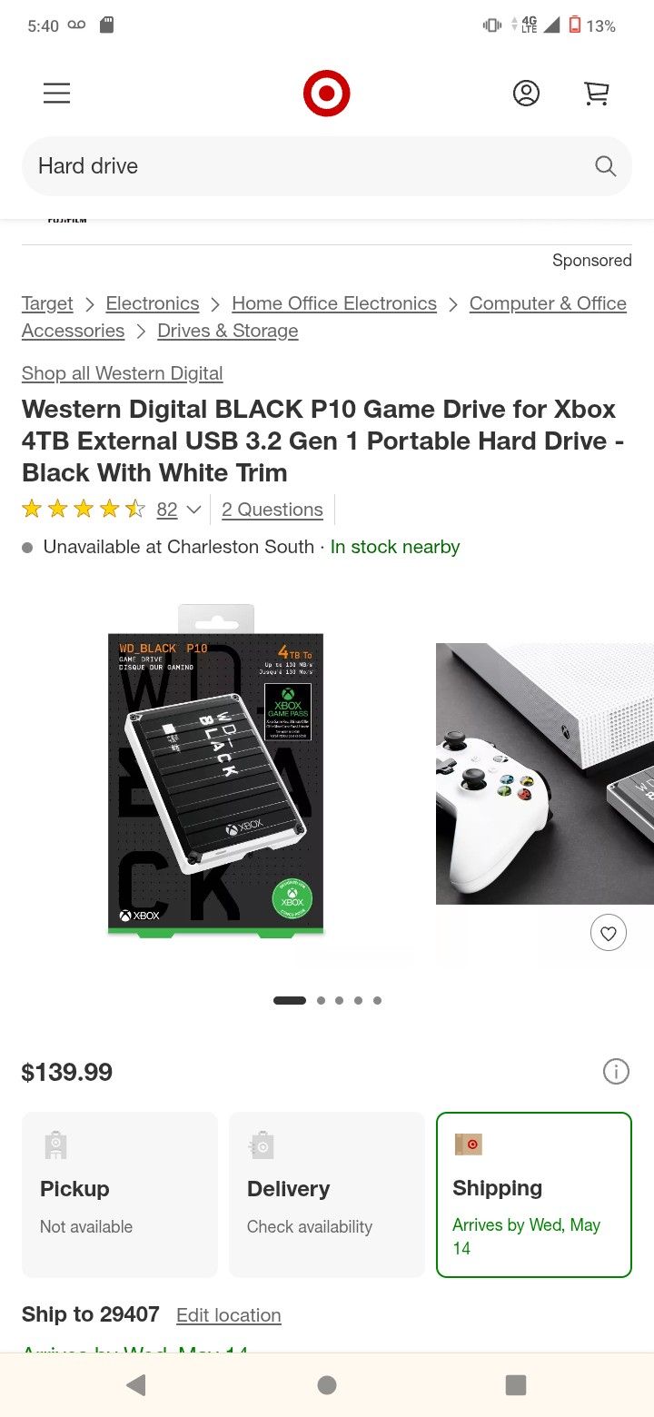 4TB Hard Drive