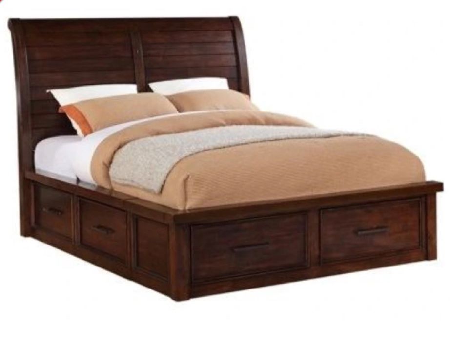 Gently Used Holland House Sonoma Queen Platform Storage Bed