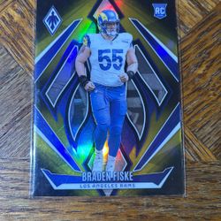 Brandon Fisk, Blue And Yellow Color Match Rookie Phoenix 13-125
