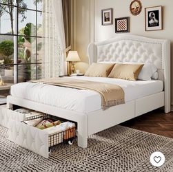 Queen size bed frame