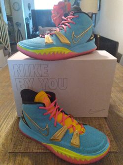 NIKE KYRIE 7 https://offerup.com/redirect/?o=TklLRS5CWQ== YOU SIZE 11 WITH BOX GREAT CONDITION USED 2 TIMES INDOOR GYM