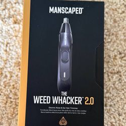MANSCAPED® The Weed Whacker® 2.0 Men's Electric Nose & Ear Hair Trimmer - Black