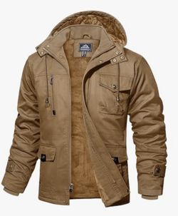 MAGCOMSEN Men's Winter Jacket W/ 6 Pockets