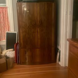 Wood Armoire