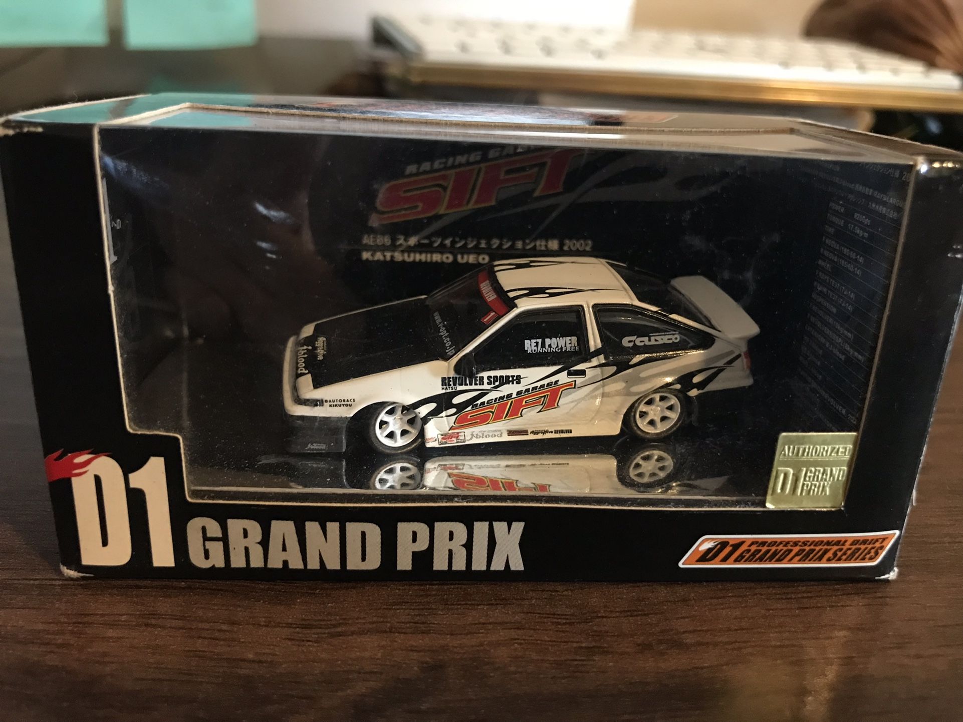 D1 GRAND PRIX AE86 1/64 Vintage HOTWORKS 1/64 D1 Grand Prix Toyota