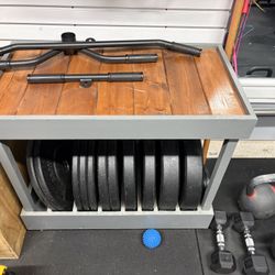 Bumper Plate Storage Rack 