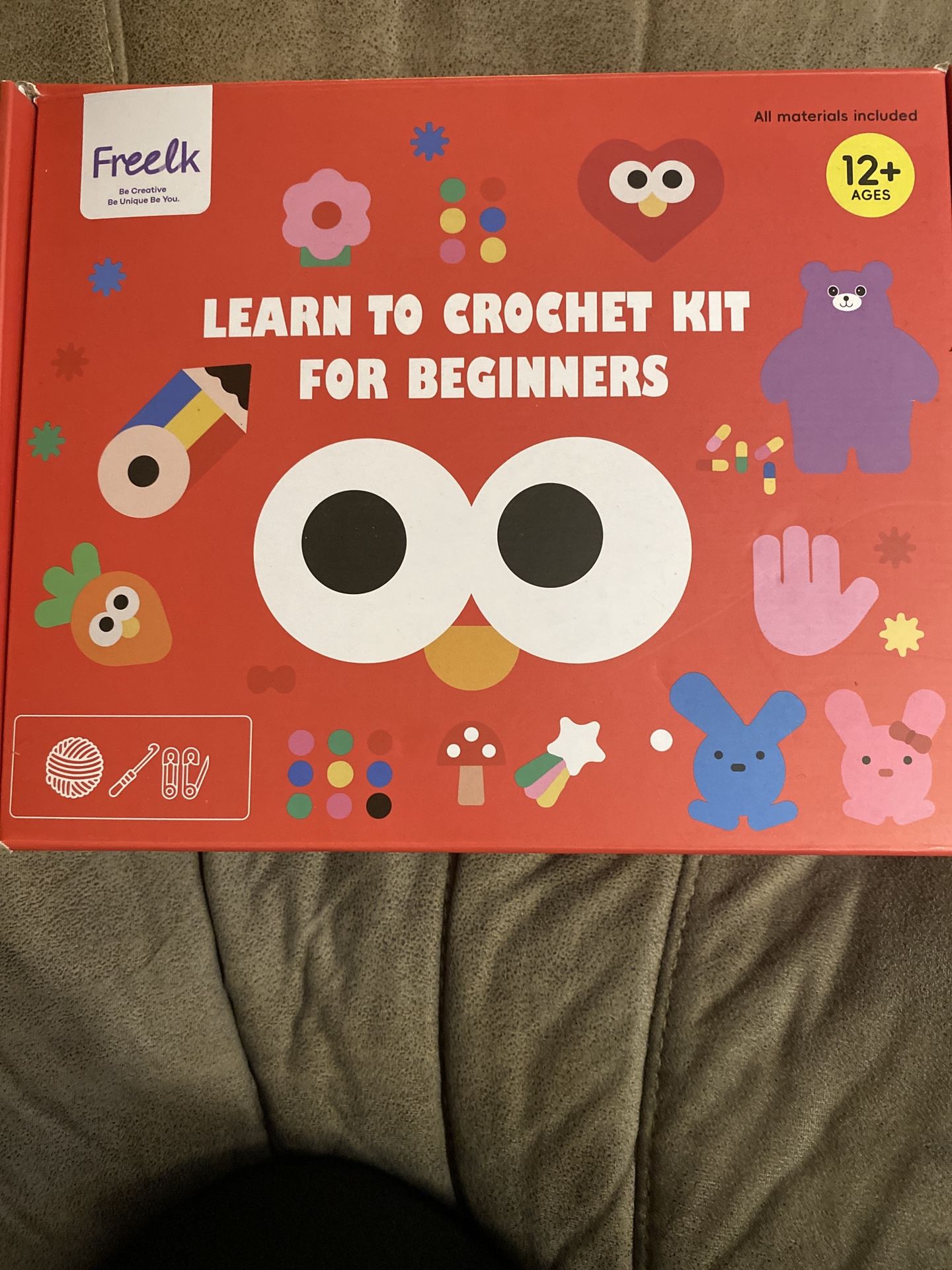 Learn To Crochet Kit For Beginners