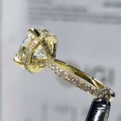 6.27 Carat Centerstone Lab Diamond Ring