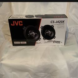 J V C 4” Speakers 