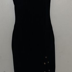 NWOT Haute Monde black little dress