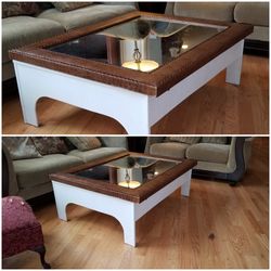 Oversized coffee center table
