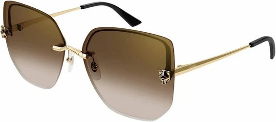 Cartier Panthère de Cartier Rimless Sunglasses - CT0432S