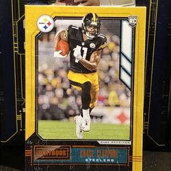 Chase Claypool Playbook Orange Foil Rookie Card 