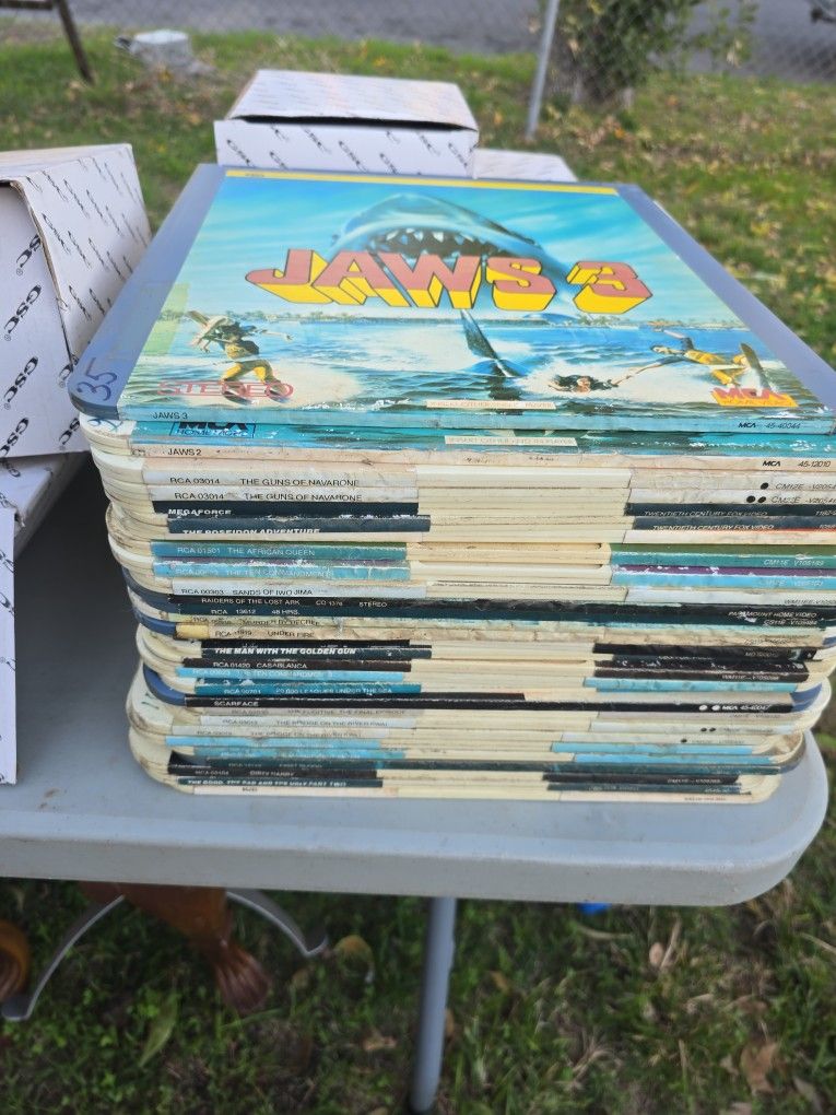 Over 50 Laser Disc Movies