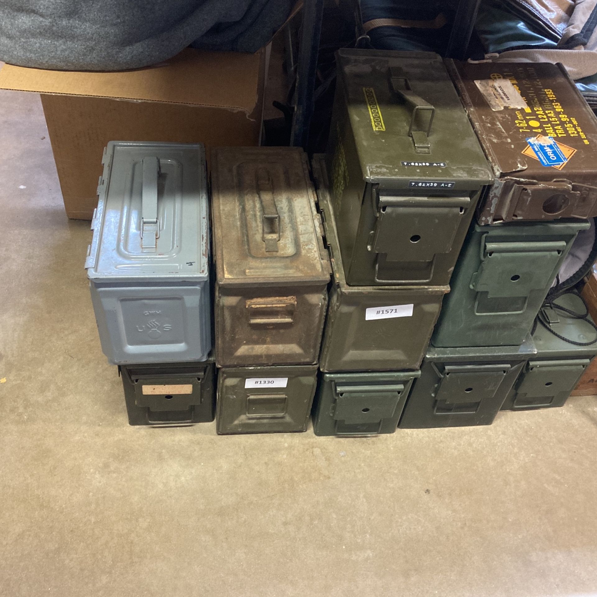 Ammo Cans $12