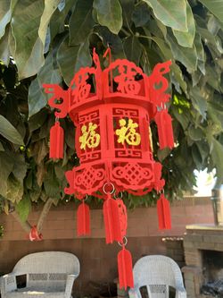 Chinese New Year Decorations Lantern Banner