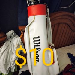 wilson golf bags  with full club sets