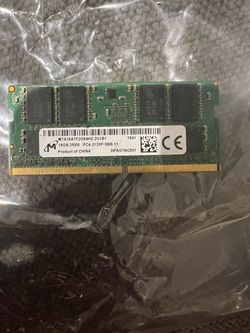 Micron 16GB DDR4 SO-DIMM Laptop RAM