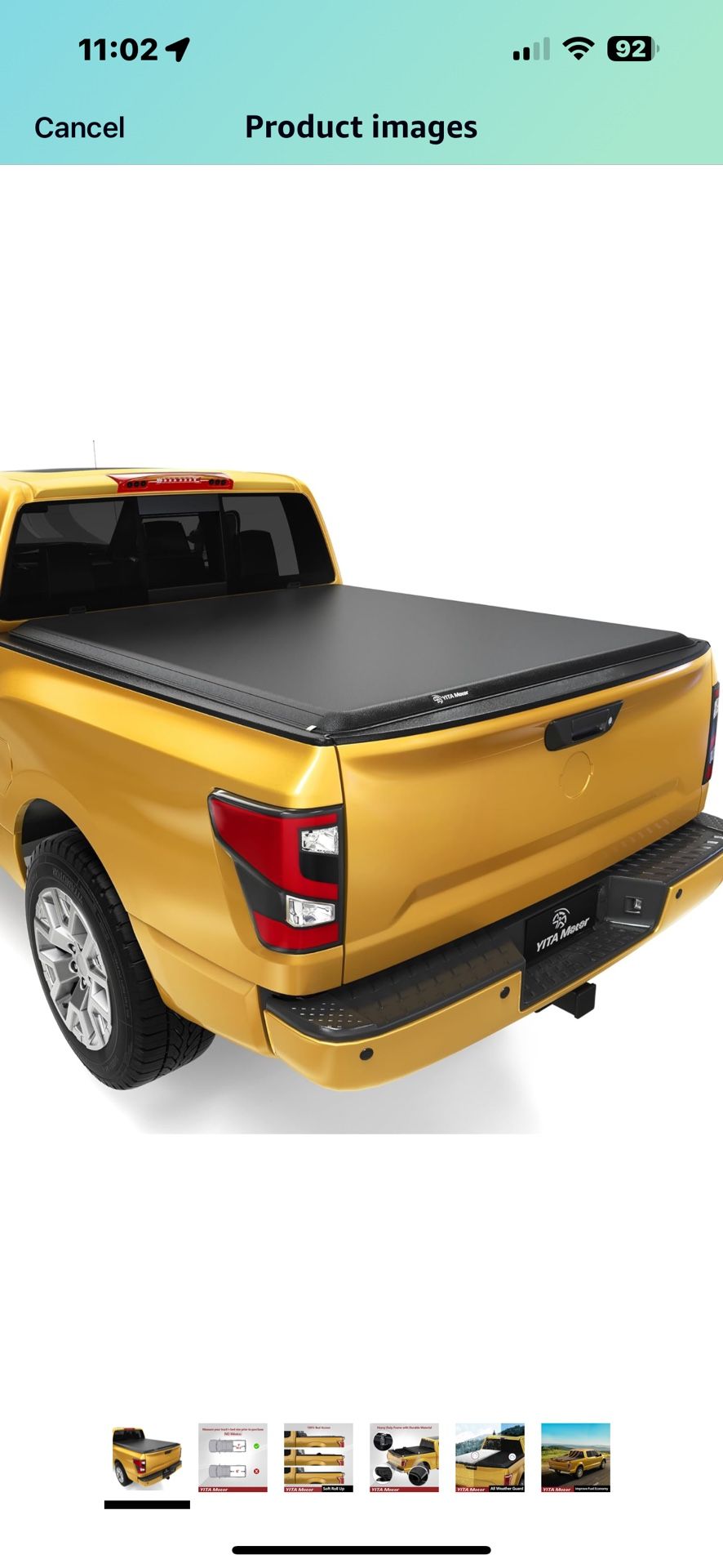 Nissan Frontier Bed Cover Tonneau Cover 