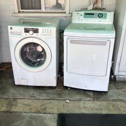 Kenmore washer and LG Gas Dryer 