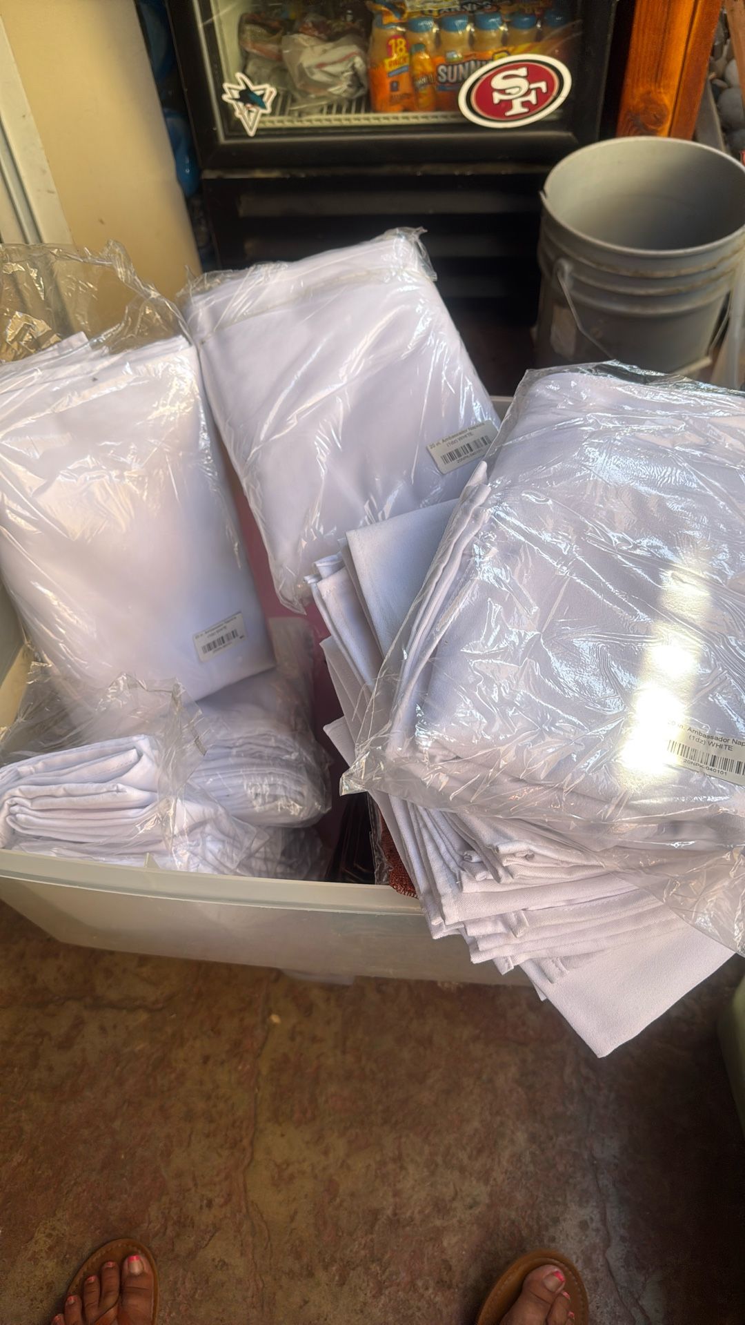 White Napkins