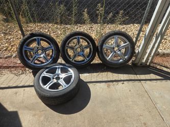 195/50/15 Used wheels/tires