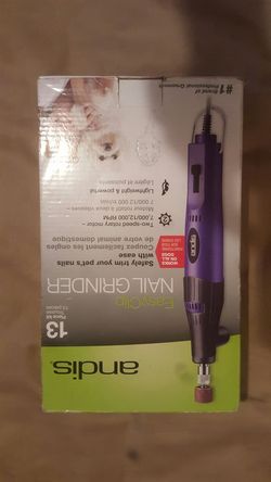 Andis pet nail grinder