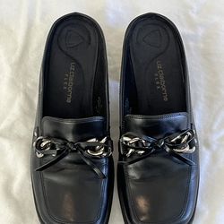 Liz Claiborne “FULTON” Leather Mule SZ 7.5(Used)