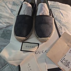 Gucci Espadrille Flat Shoes 