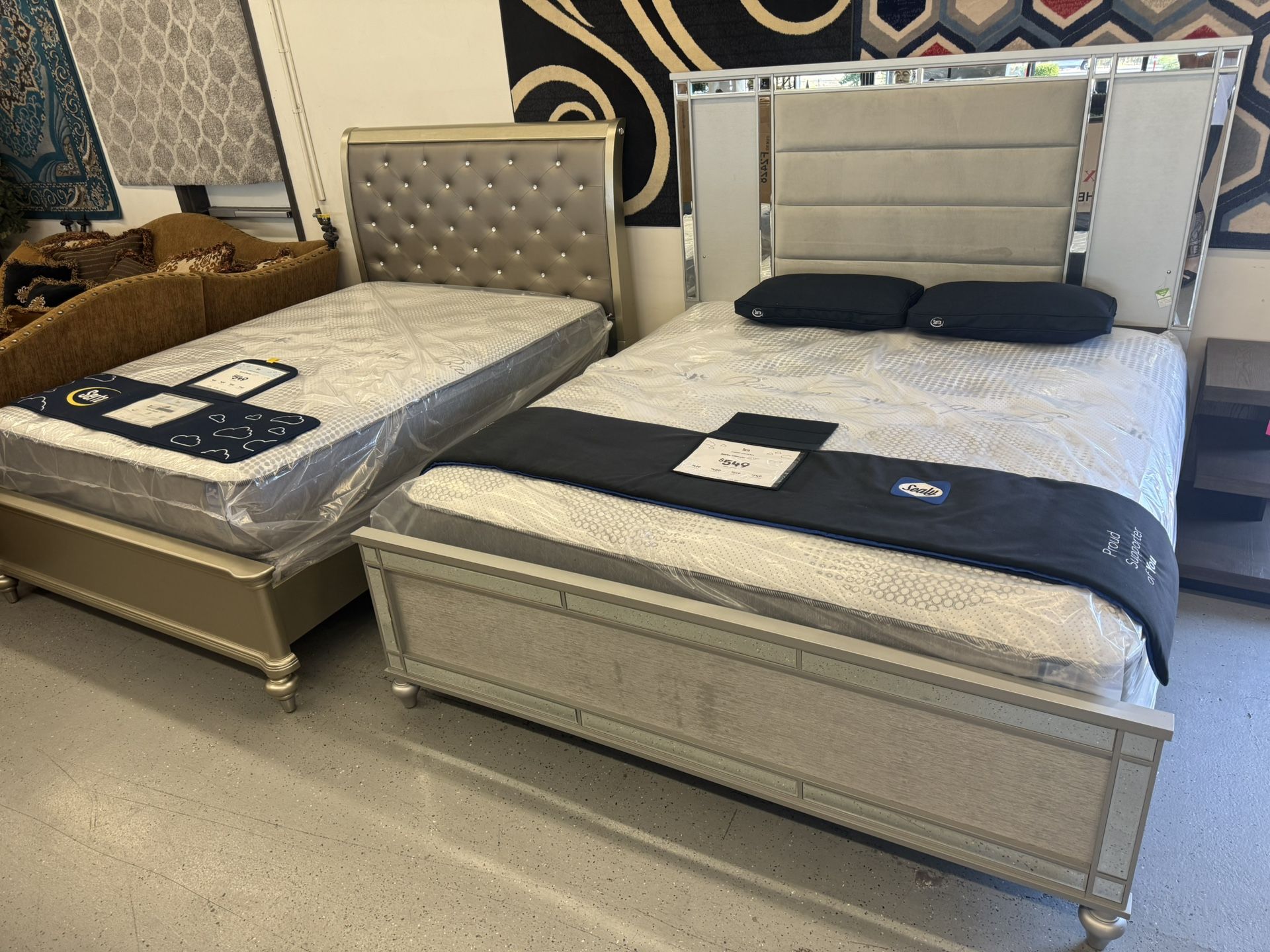 Furniture, Mattress, Boxspring, Bunkbed, Bed, Frame, Queen King, Full Twin