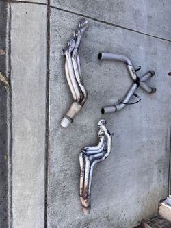 Long Tube Headers And X Pipe 2001 Mustang Cobra