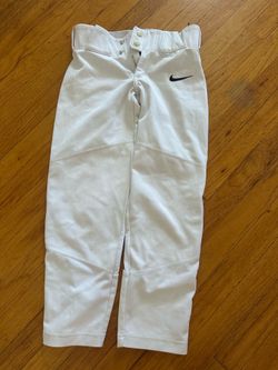White Nike baseball  pant