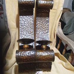 Wall Candle Holders (2)