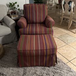 Cindy Cracrawford Striped Skirted And Ottom 