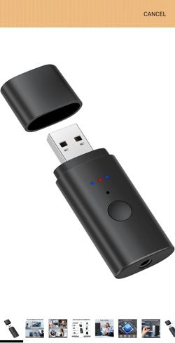 USB Bluetooth 5.2 Transmitter for TV, Wireless Audio Adapter