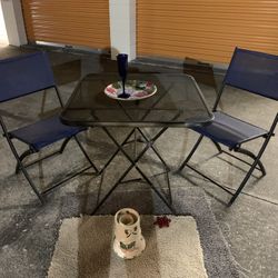 Dining Room Furniture Set $49 For All 🍀🎈🍀 Outside Amd Garden Furniture, Foldable Furniture, Chairs, Table, Metal Furniture, Dining Furniture, Item
