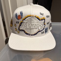 Mitchell and ness la Los Angeles lakers nba basketball SnapBack hat - new era 47 brand Nike sports Kobe LeBron