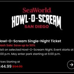 SeaWorld Howl-o-Scream